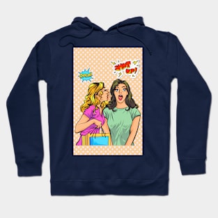 Ouch, Shut Up, Funny Lady Gift Hoodie